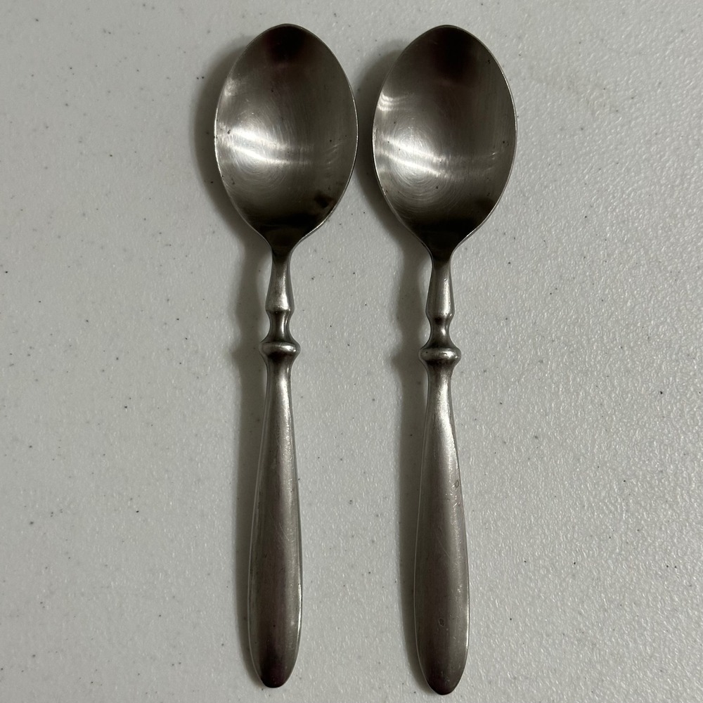 Hampton Silversmiths Bistro Satin Stainless Flatware Replacement 2 3" Soup Spoon